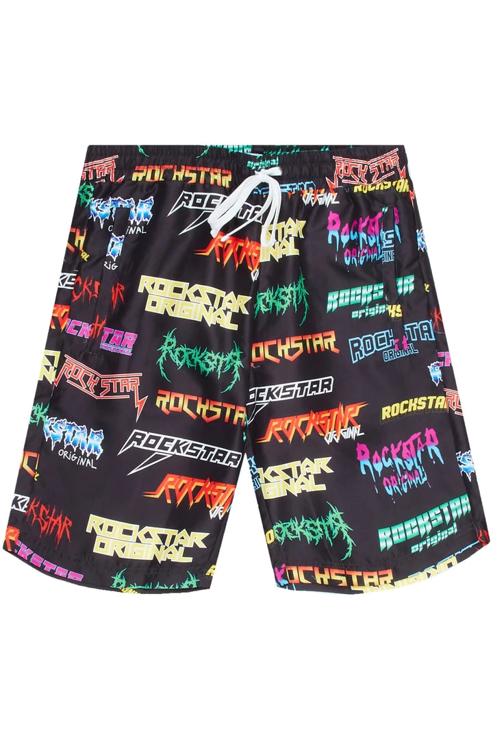 MENS SWIM BLINK SWIM SHORT- BLACK 1 MENS SWIM BLINK SWIM SHORT- BLACK