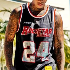 MENS TANKS BAKER JERSEY- BLACK