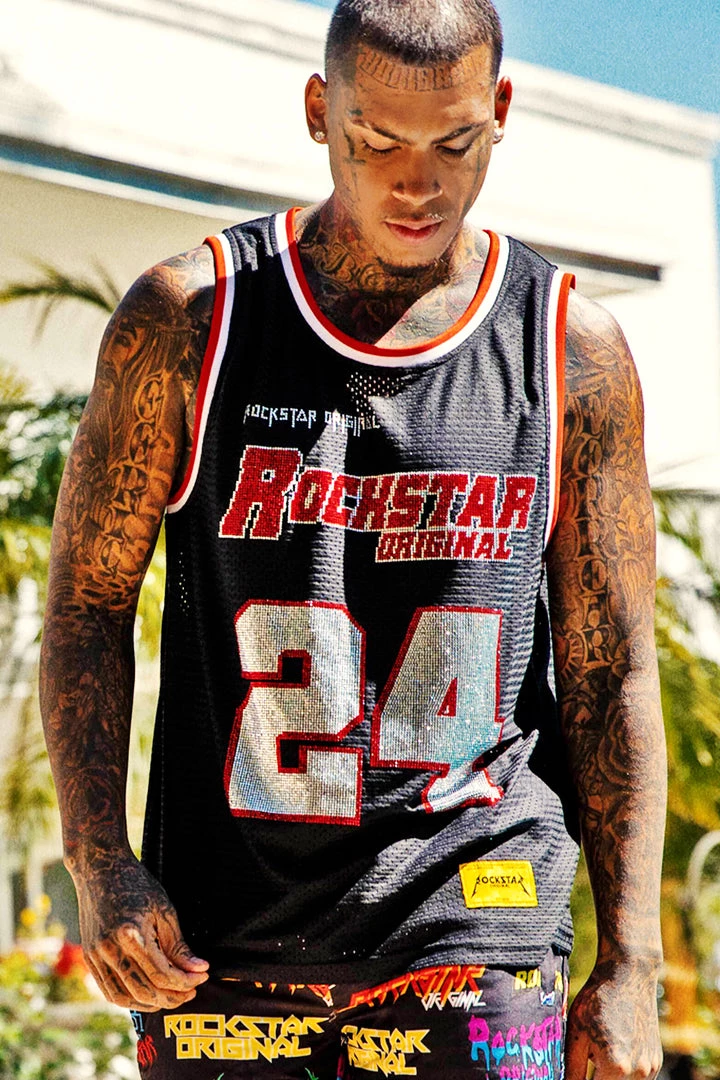 MENS TANKS BAKER JERSEY- BLACK 1 MENS TANKS BAKER JERSEY- BLACK