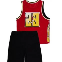 MENS SHORT SETS Track Sets BOLAN SHORT SET-RED