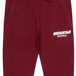 MENS PANTS BOSTON BASIC JOGGER-BURGUNDY Track Sets