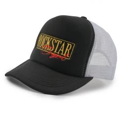 MENS ACCESSORIES BOTS TRUCKER HAT-BLACK