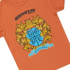 BOYS DENIM SETS BOYS AUDACIO T-SHIRT/JEAN SET-ORANGE