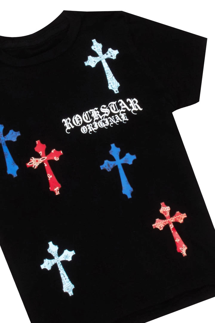 BOYS DENIM SETS BOYS BERLIN T-SHIRT/JEAN SET-BLACK New Arrivals 2 BOYS DENIM SETS BOYS BERLIN T-SHIRT/JEAN SET-BLACK New Arrivals