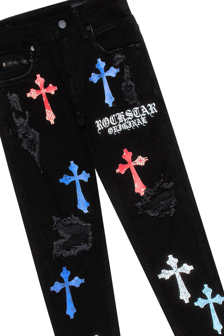 BOYS DENIM SETS BOYS BERLIN T-SHIRT/JEAN SET-BLACK New Arrivals 3 BOYS DENIM SETS BOYS BERLIN T-SHIRT/JEAN SET-BLACK New Arrivals