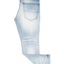 BOYS DENIM SETS BOYS FINNLEE T-SHIRT/JEAN SET-WHITE