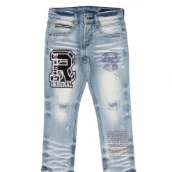 BOYS DENIM SETS BOYS DRAX T-SHIRT/JEAN SET-BLUE New Arrivals