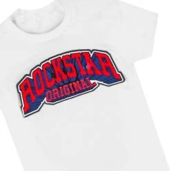 BOYS DENIM SETS BOYS FALKON T-SHIRT/JEAN SET-WHITE