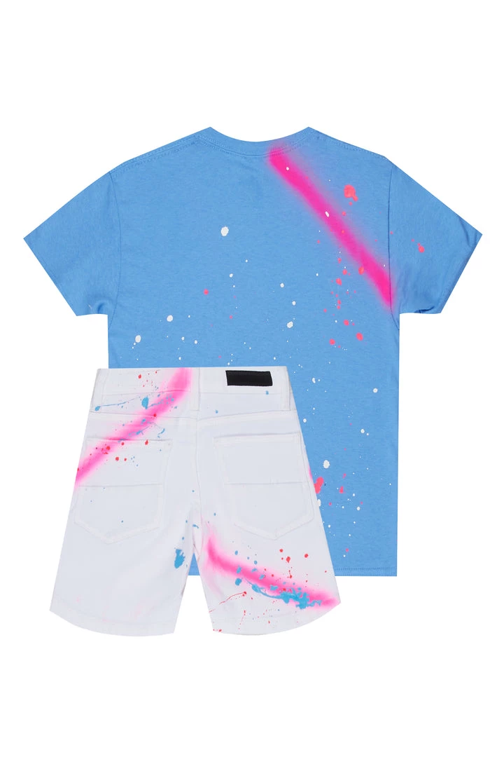 BOYS DENIM SETS New Arrivals BOYS ODDVAR DENIM SHORT SET-BLUE 4 BOYS DENIM SETS New Arrivals BOYS ODDVAR DENIM SHORT SET-BLUE