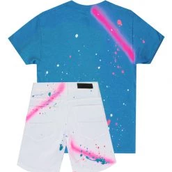 BOYS DENIM SETS New Arrivals BOYS ODDVAR DENIM SHORT SET-SKY BLUE 7 BOYS DENIM SETS New Arrivals BOYS ODDVAR DENIM SHORT SET-SKY BLUE