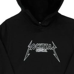 BOYS HOODIES & SWEATSHIRTS BOYS ROCKSTAR GRAPHIC HOODIE-BLACK