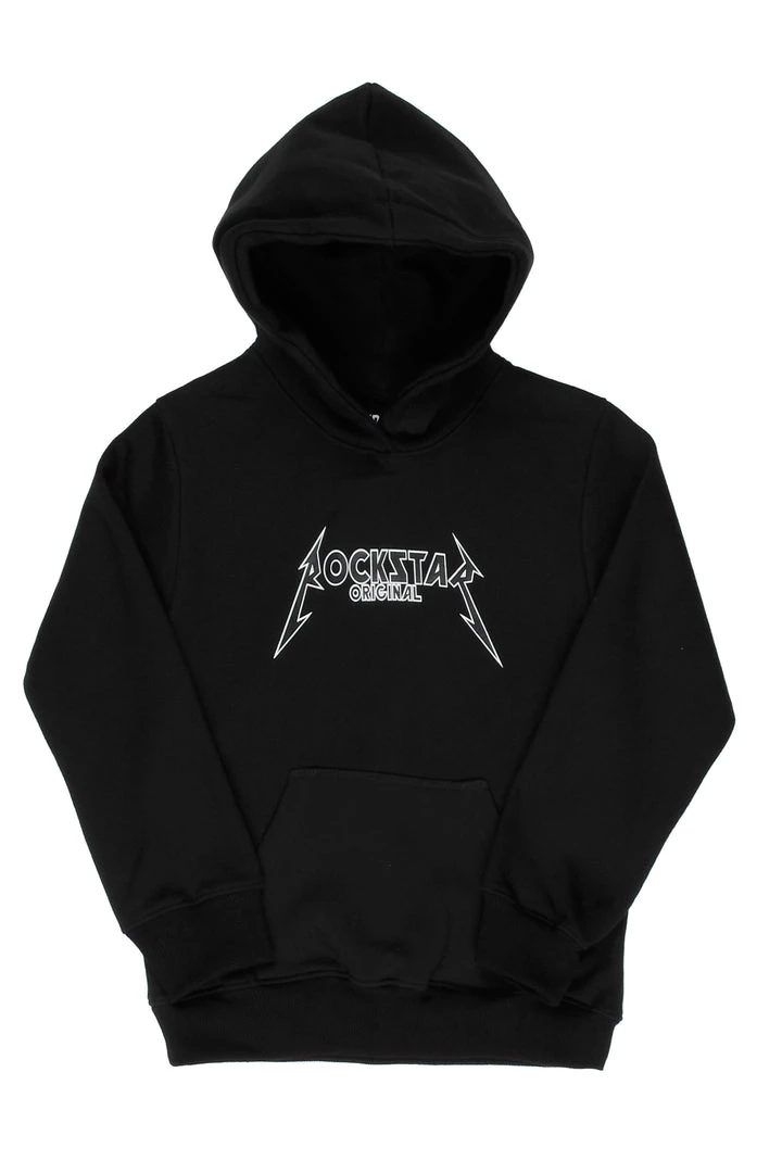 BOYS HOODIES & SWEATSHIRTS BOYS ROCKSTAR GRAPHIC HOODIE-BLACK 1 BOYS HOODIES & SWEATSHIRTS BOYS ROCKSTAR GRAPHIC HOODIE-BLACK