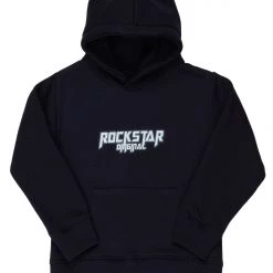 BOYS HOODIES & SWEATSHIRTS New Arrivals BOYS ROCKSTAR GRAPHIC HOODIE-NAVY