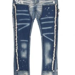BOYS JEANS BOYS SANTAL FLARE JEAN-BLUE New Arrivals