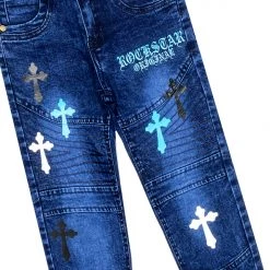 BOYS DENIM SETS New Arrivals BOYS STARK DENIM SET-NAVY