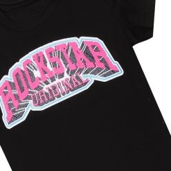 BOYS DENIM SETS BOYS FALKON T-SHIRT/JEAN SET-BLACK