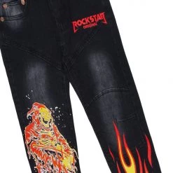 BOYS DENIM SETS BOYS MILLER HOODIE/JEAN SET-BLACK 8 BOYS DENIM SETS BOYS MILLER HOODIE/JEAN SET-BLACK