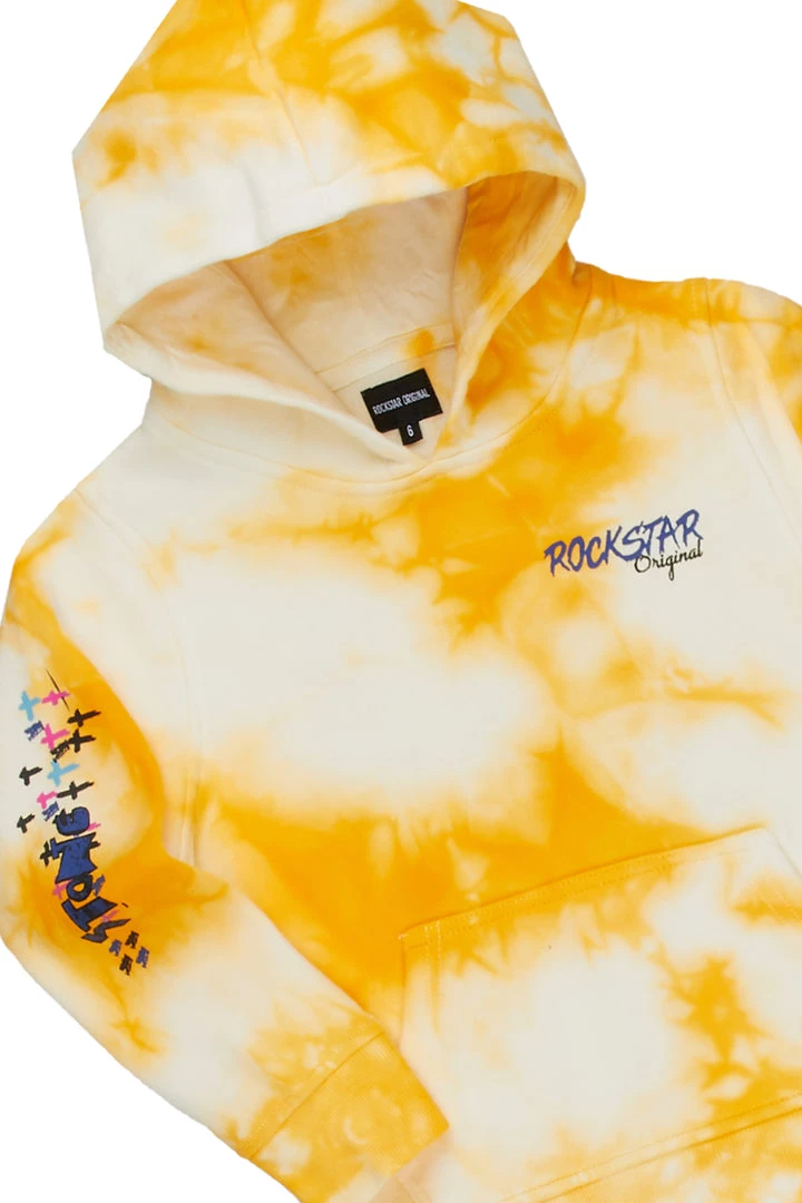 BOYS DENIM SETS BOYS ZAYDEN HOODIE/JEAN SET-YELLOW/LIGHT 2 BOYS DENIM SETS BOYS ZAYDEN HOODIE/JEAN SET-YELLOW/LIGHT