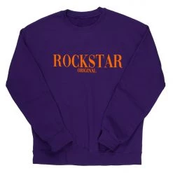 MENS HOODIES & SWEATSHIRTS Baylor Purple Graphic Crewneck