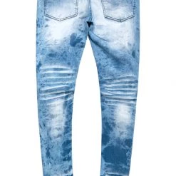 MENS JEANS BERNARD CRYSTAL JEAN-BLUE Denim