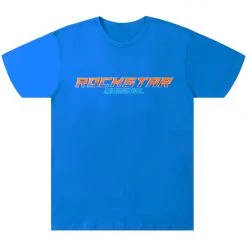 MENS TEES Tops BRUM PRINTED T-SHIRT-LT BLUE