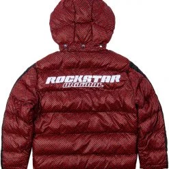 MENS OUTERWEAR Jackets & Outerwear BRYSON PUFFER JACKET- RED/BLK 11 MENS OUTERWEAR Jackets & Outerwear BRYSON PUFFER JACKET- RED/BLK