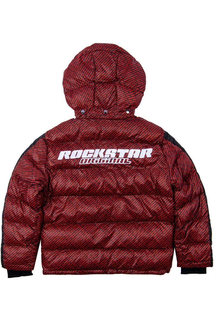 MENS OUTERWEAR Jackets & Outerwear BRYSON PUFFER JACKET- RED/BLK 6 MENS OUTERWEAR Jackets & Outerwear BRYSON PUFFER JACKET- RED/BLK