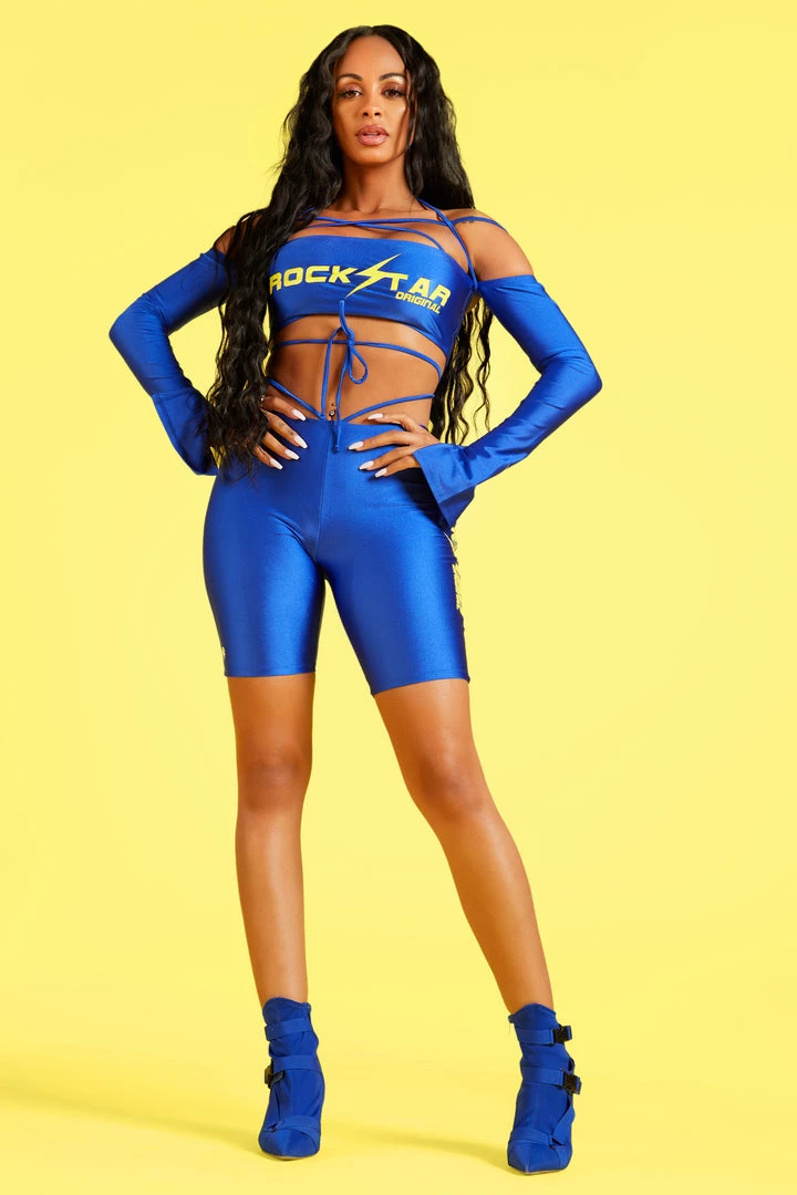 WOMENS ACTIVE SHORT SETS AMETHYST SHORT SET - ROYAL BLUE 11 WOMENS ACTIVE SHORT SETS AMETHYST SHORT SET - ROYAL BLUE