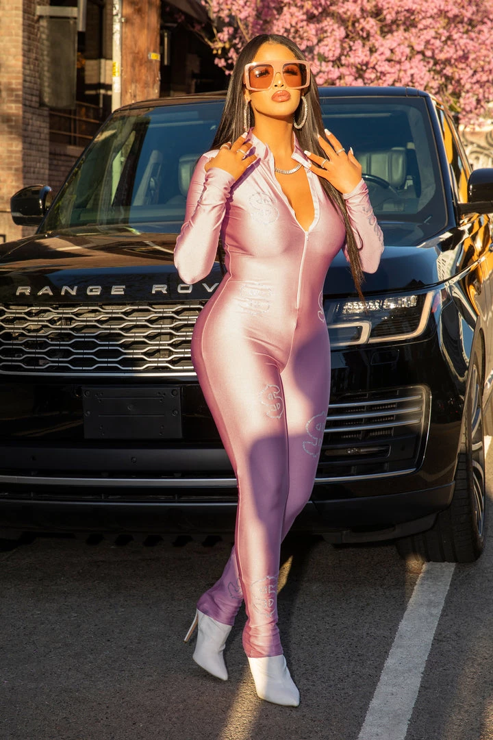 WOMENS ROMPERS & JUMPSUITS NELLA JUMPSUIT-PINK Best Seller 3 WOMENS ROMPERS & JUMPSUITS NELLA JUMPSUIT-PINK Best Seller