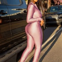 WOMENS ROMPERS & JUMPSUITS NELLA JUMPSUIT-PINK Best Seller 9 WOMENS ROMPERS & JUMPSUITS NELLA JUMPSUIT-PINK Best Seller