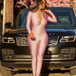 WOMENS ROMPERS & JUMPSUITS NELLA JUMPSUIT-PINK Best Seller 10 WOMENS ROMPERS & JUMPSUITS NELLA JUMPSUIT-PINK Best Seller