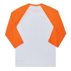 MENS TEES CARTWRIGHT L/S T-SHIRT-WHITE/ORANGE Tops 5 MENS TEES CARTWRIGHT L/S T-SHIRT-WHITE/ORANGE Tops