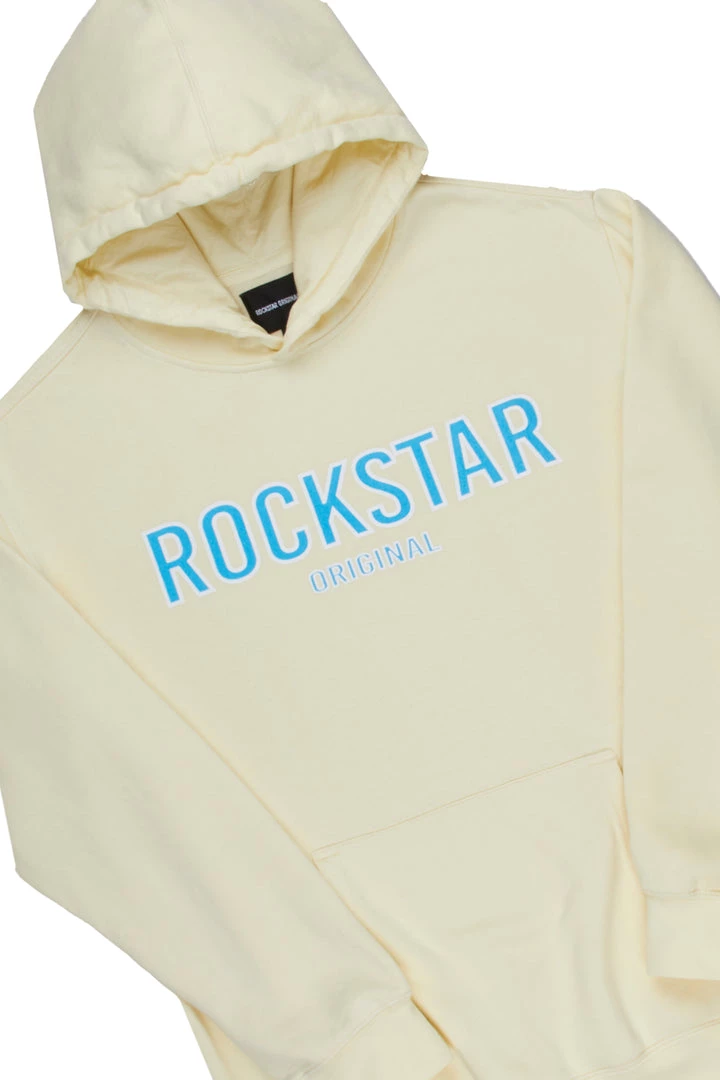 MENS TRACK SETS CASEY HOODIE FLEECE SET-PALE YELLOW 6 MENS TRACK SETS CASEY HOODIE FLEECE SET-PALE YELLOW