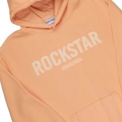 MENS TRACK SETS CASEY HOODIE FLEECE SET-PEACH 10 MENS TRACK SETS CASEY HOODIE FLEECE SET-PEACH