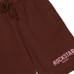 MENS SHORT SETS Track Sets CASEY T-SHIRT SHORT SET-BROWN