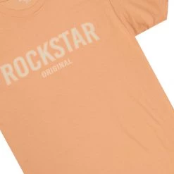 MENS SHORT SETS CASEY T-SHIRT SHORT SET-PEACH