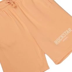 MENS SHORT SETS CASEY T-SHIRT SHORT SET-PEACH