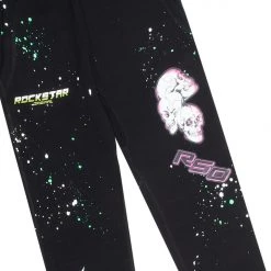 MENS TRACK SETS CERWIN DENIM JACKET/TRACKPANT SET-BLACK 12 MENS TRACK SETS CERWIN DENIM JACKET/TRACKPANT SET-BLACK