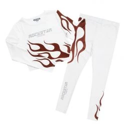 WOMENS ACTIVEWEAR CHARLIE ACTIVE SET - WHITE Best Seller