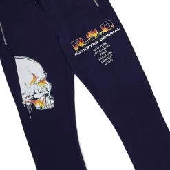 MENS TRACK SETS CHASE T-SHIRT STACKED FLARE TRACKSET-NAVY 13 MENS TRACK SETS CHASE T-SHIRT STACKED FLARE TRACKSET-NAVY