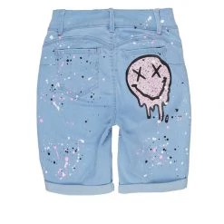 WOMENS SHORTS CHELSEA BERMUDA SHORT-LIGHT WASH Best Seller