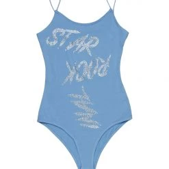 WOMENS TOPS Best Seller CLEO BODYSUIT-CHAMBRAY