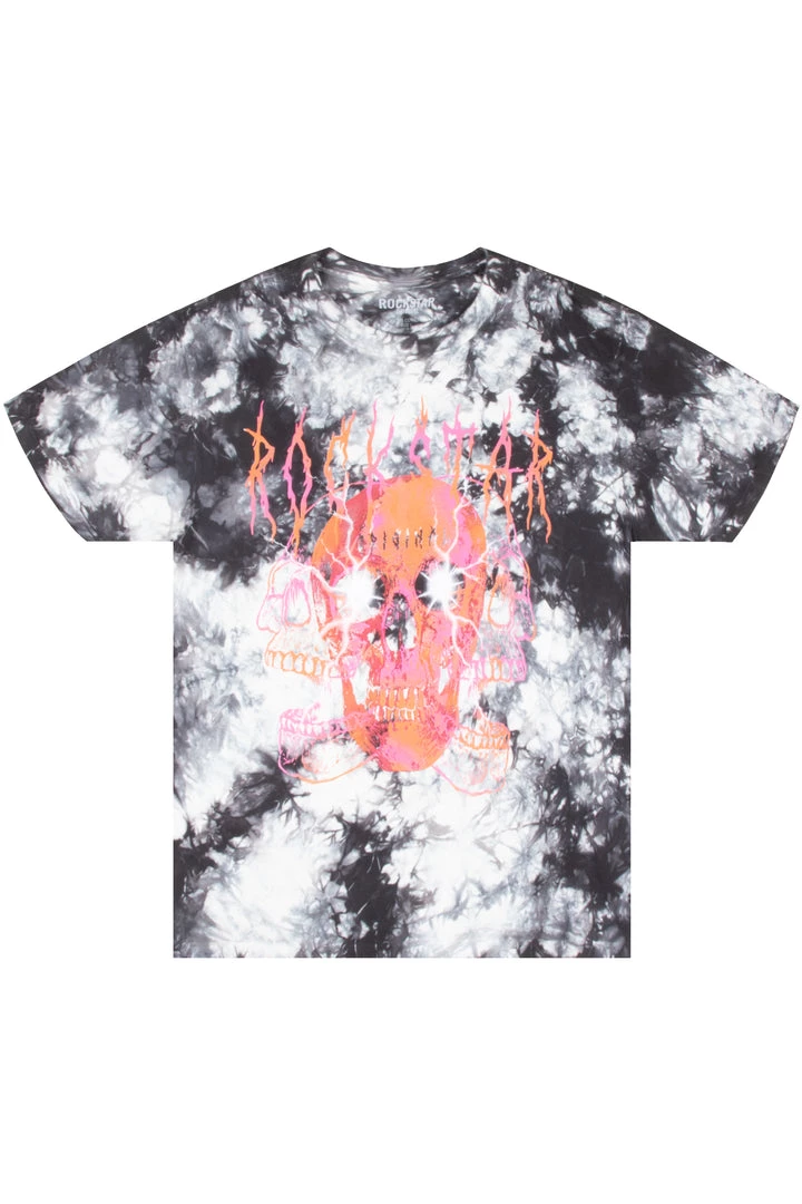 MENS TEES Tops CLUTCH T-SHIRT-BLACK/GREY 1 MENS TEES Tops CLUTCH T-SHIRT-BLACK/GREY