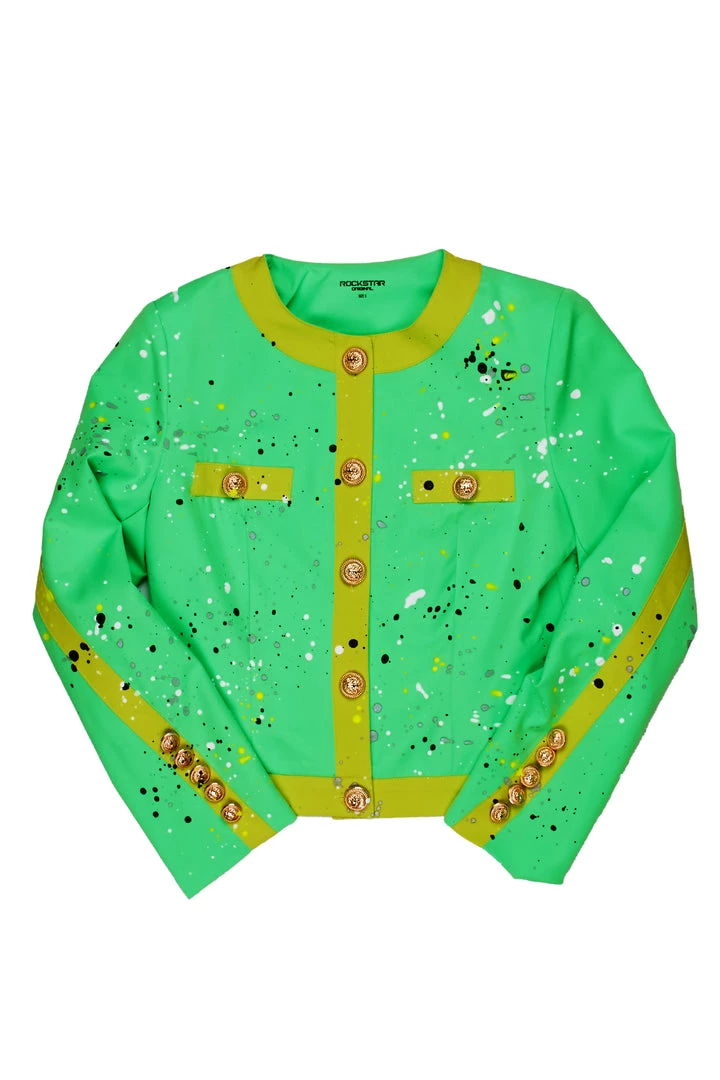 WOMENS JACKETS Best Seller COCO JACKET-NEON GREEN 6 WOMENS JACKETS Best Seller COCO JACKET-NEON GREEN