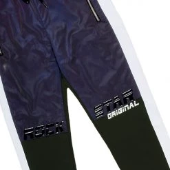 MENS TRACK SETS CRISS T-SHIRT REFLECTIVE TRACK SET-BLACK 6 MENS TRACK SETS CRISS T-SHIRT REFLECTIVE TRACK SET-BLACK