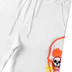 MENS SHORT SETS Cleo White Printed Short Set 7 MENS SHORT SETS Cleo White Printed Short Set