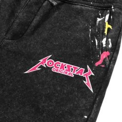 MENS SHORTS CORT PAINTER SHORT-BLACK