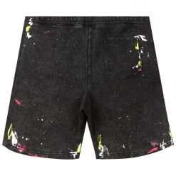 MENS SHORTS CORT PAINTER SHORT-BLACK