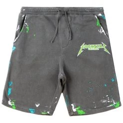 MENS SHORTS CORT PAINTER SHORT-CHARCOAL