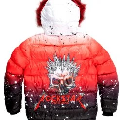 MENS OUTERWEAR Red Curry Ombre Puffer Jacket Jackets & Outerwear 5 MENS OUTERWEAR Red Curry Ombre Puffer Jacket Jackets & Outerwear